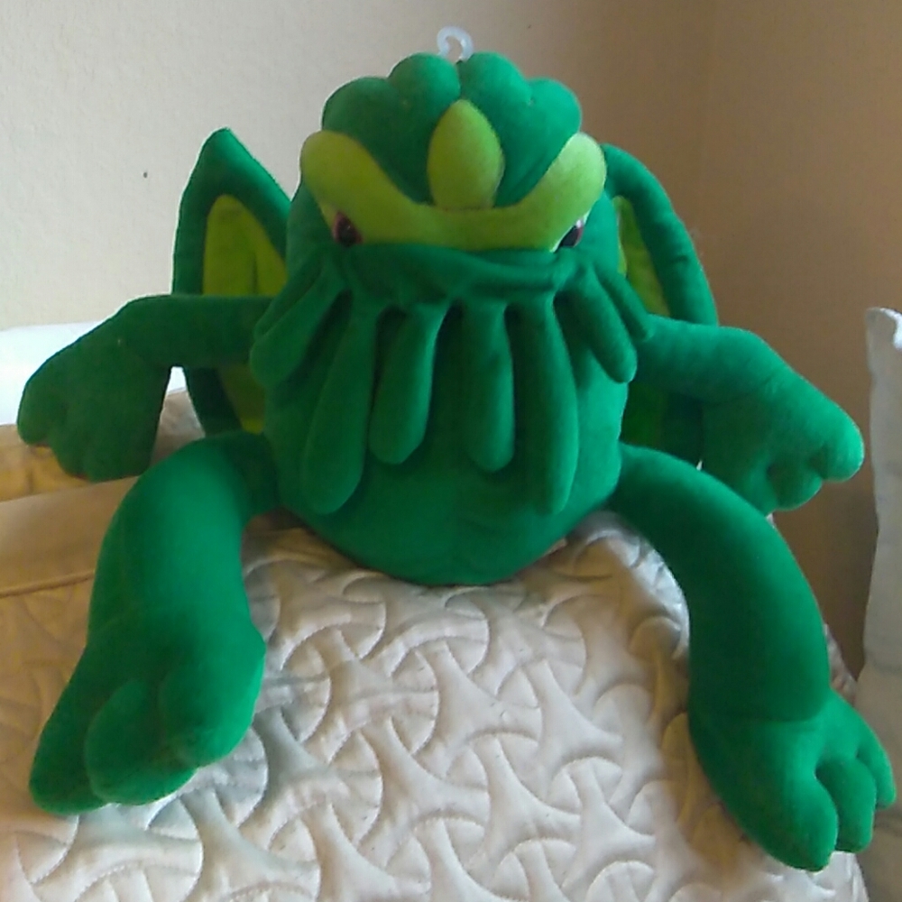 NWT Cthulhu Plush Green 12"